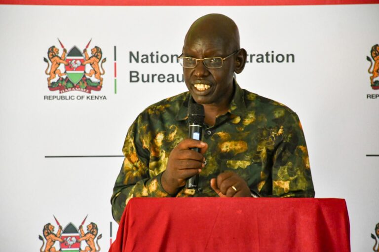 DIGITAL SHIFT BOOSTS ID ACCESS: Over 1.7 Million Kenyans Registered as New System Speeds Up Issuance. PS Interior Dr Belio Kipsang