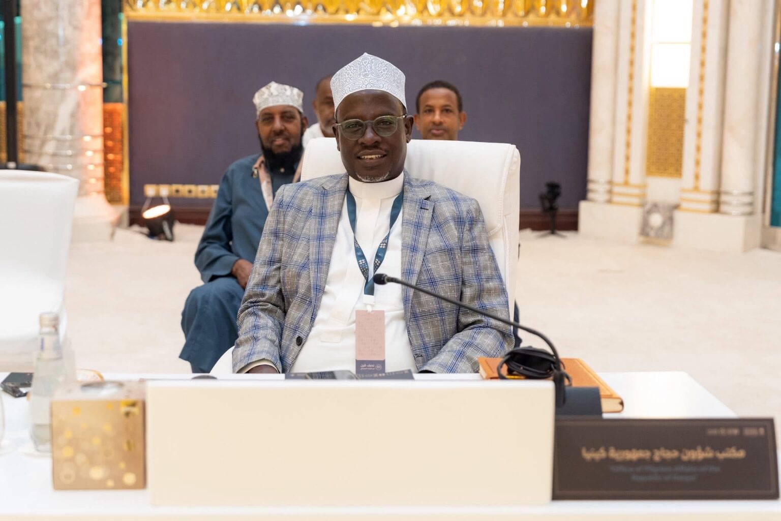 SUPKEM President Hon. Alhaaj Hassan Ole Naado during a past event. His leadership has been recognised following SUPKEM’s successful coordination and improved service delivery during the 2026 Kenya Hajj Mission. (Photo: File)