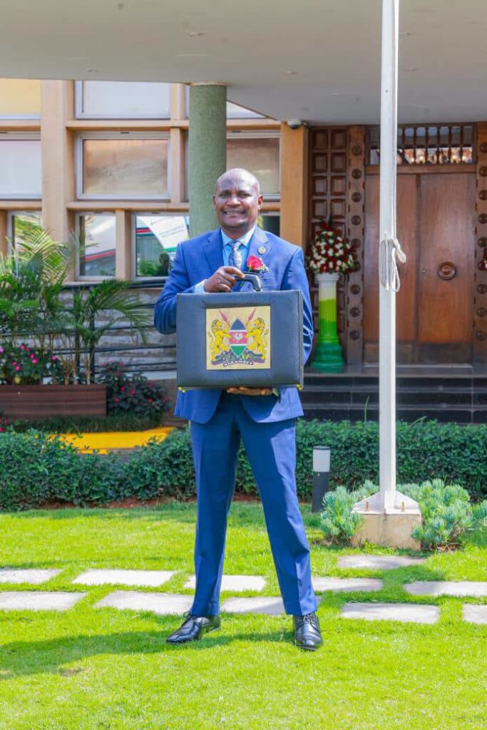 **Photo Caption:** National Treasury Cabinet Secretary **John Mbadi** during the presentation of the **2026/27 Financial Year Budget Estimates** at the National Assembly in Nairobi.