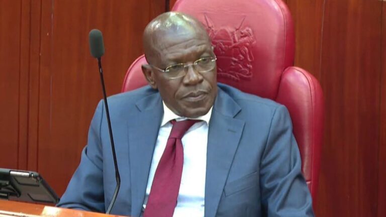 Photo: Kakamega Senator Boni Khalwale during a past public engagement.