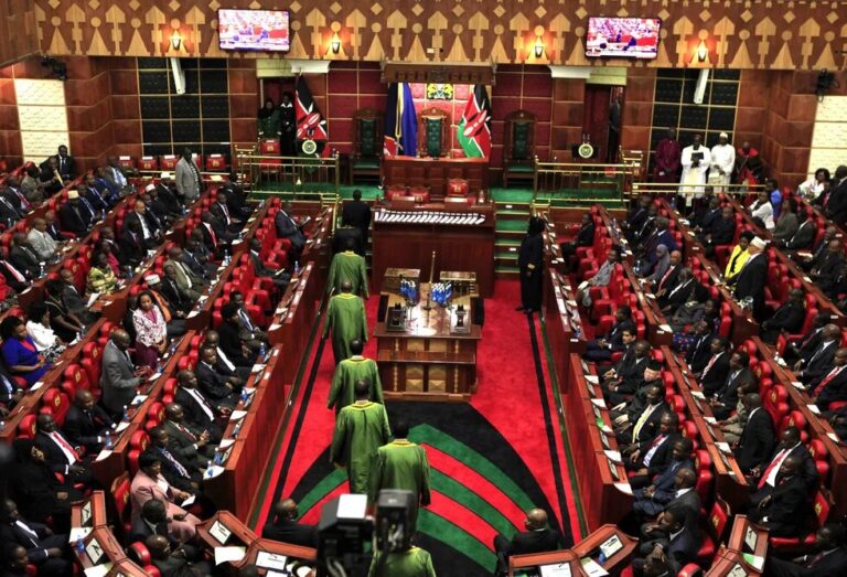 Members of Parliament participate in a National Assembly session where lawmakers debated proposed reforms aimed at reducing county recurrent expenditure and increasing funding for development projects. Photo (Handout)