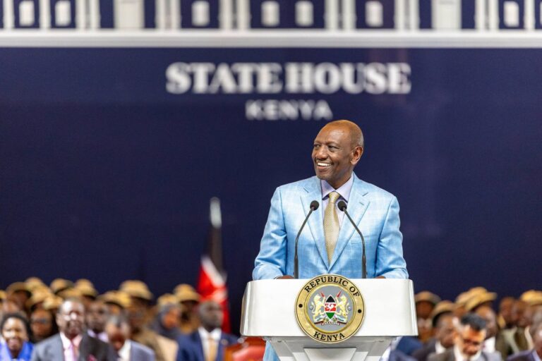 President William Ruto speaks during a meeting with village elders at State House, Nairobi, on Tuesday, August 4, 2026. (Photo: X/ William Ruto)